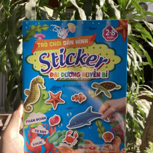 Trò chơi dán hình - Đại dương huyền bí